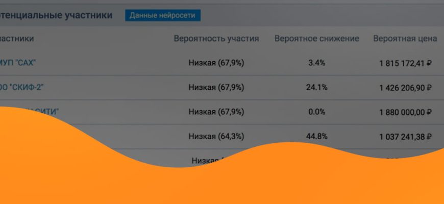 потенциальные участники тендера